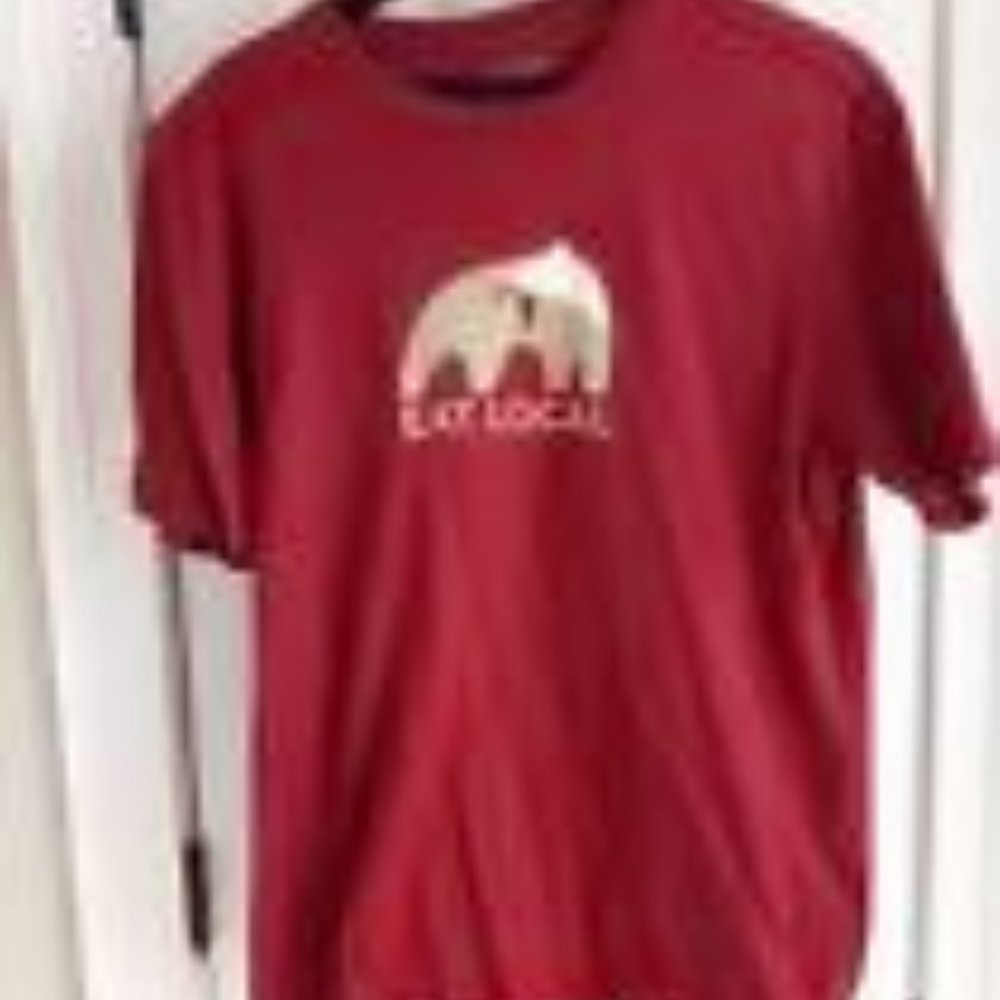 Patagonia Eat Loacl Bear T-shirt Large